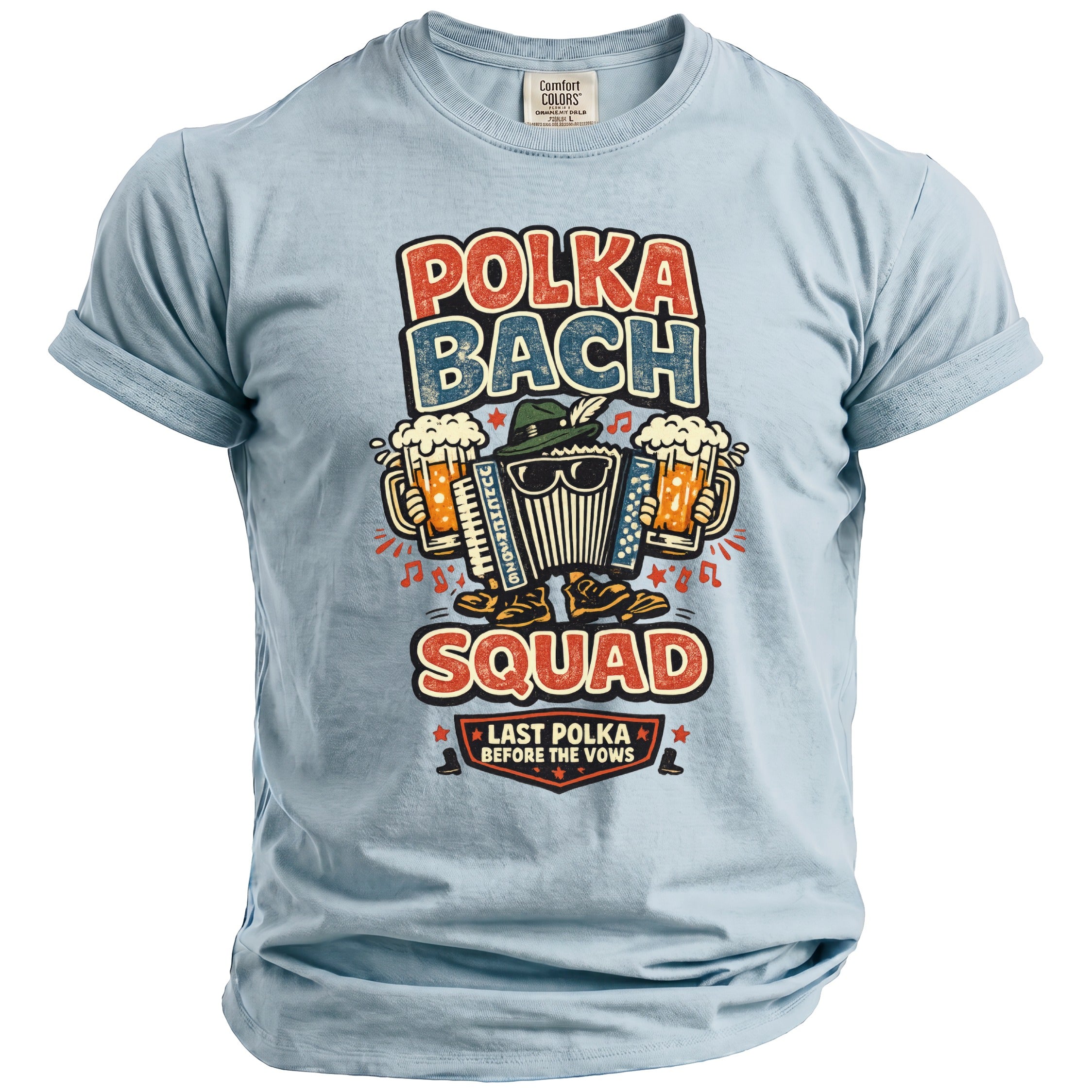 Polka Bach Squad T-Shirt - Midnight Gents