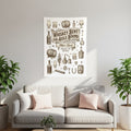 Whiskey Bent Aisle Bound Tapestries - Midnight Gents