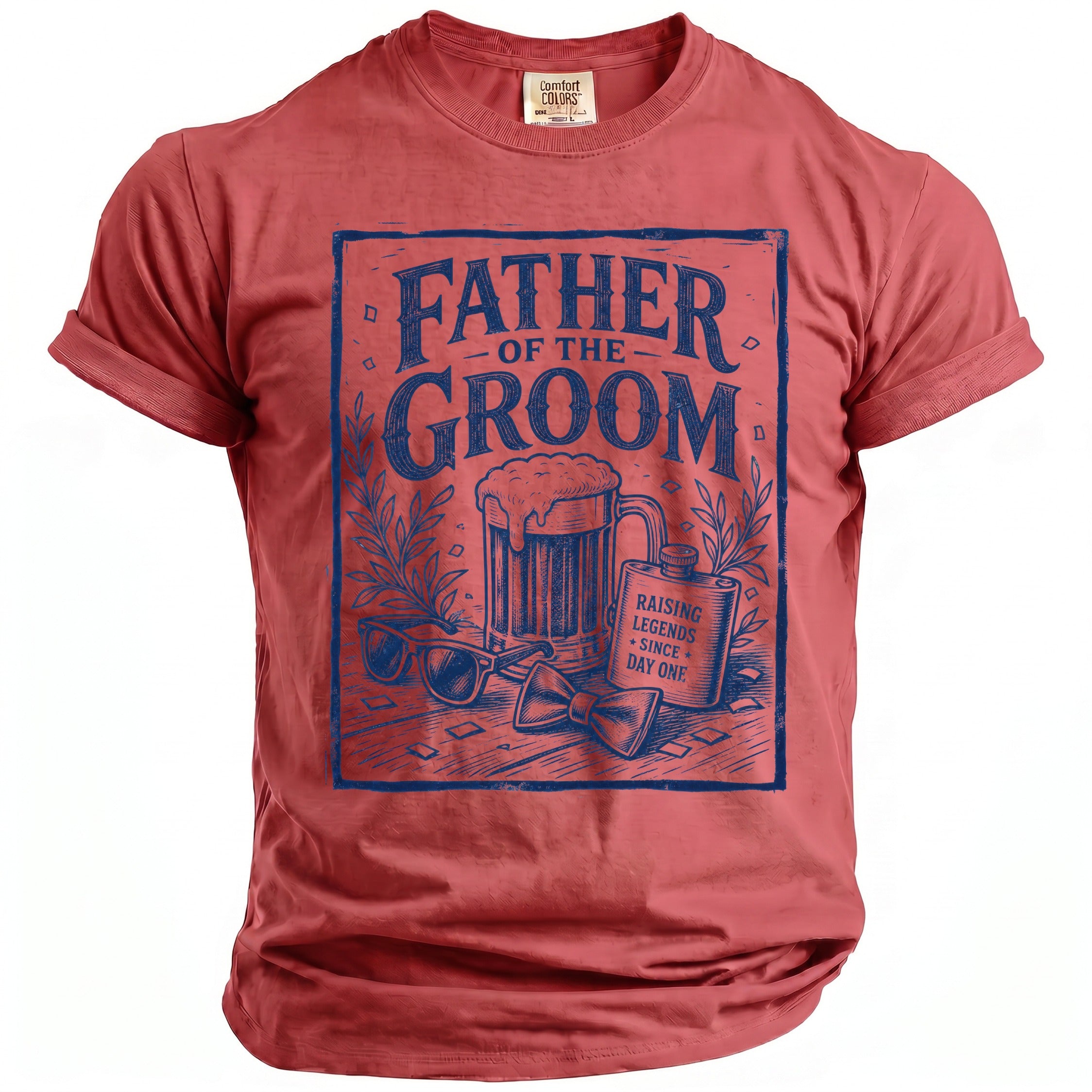 Father Groom Legends T-Shirt - Midnight Gents