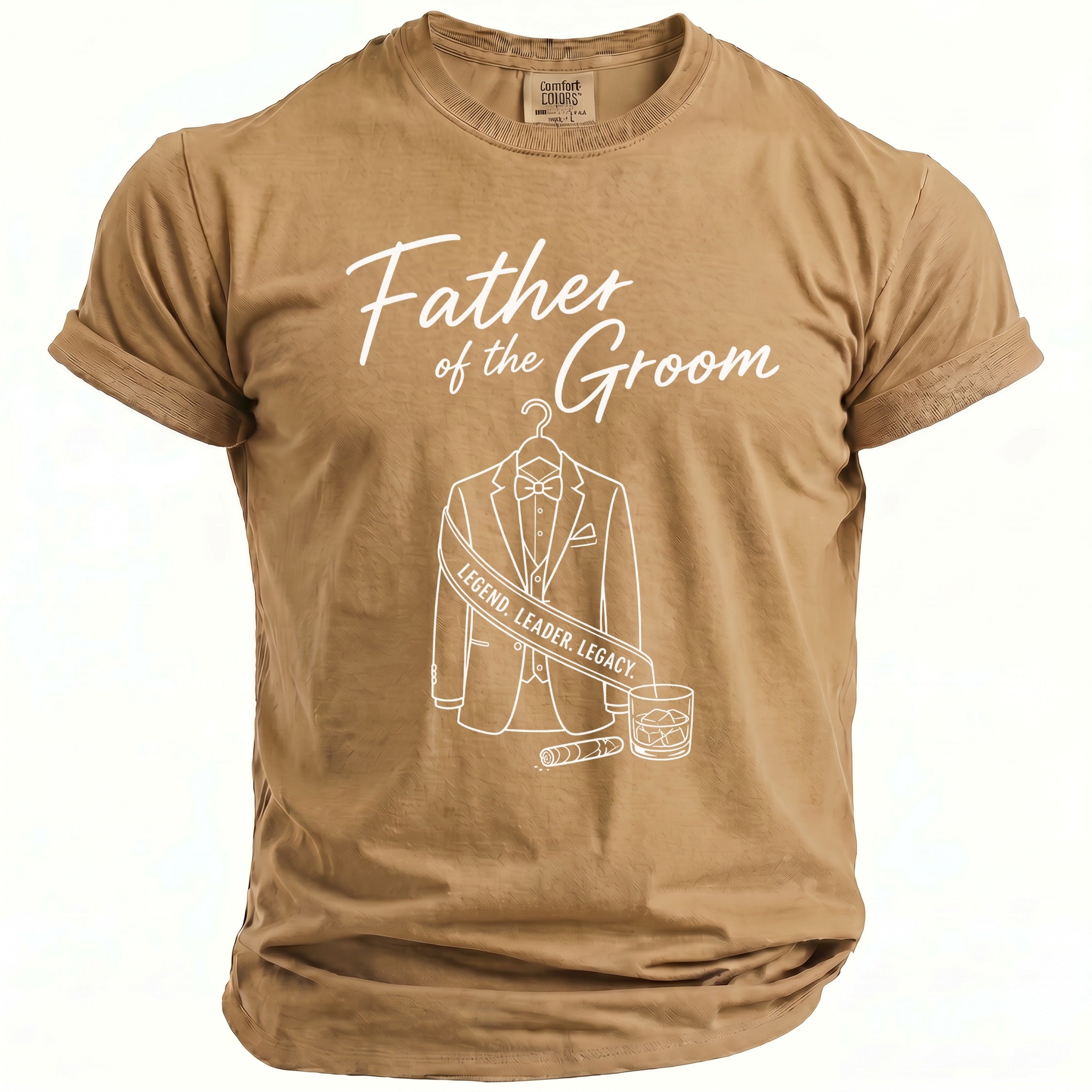 Father of Groom Legend T-Shirt - Midnight Gents