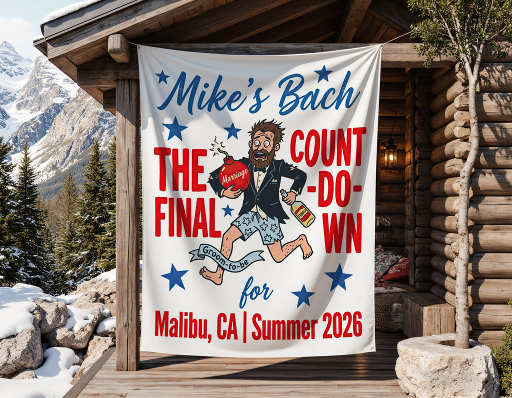 Mike's Bach The Final Countdown for Malibu CA Summer 2026 banner.