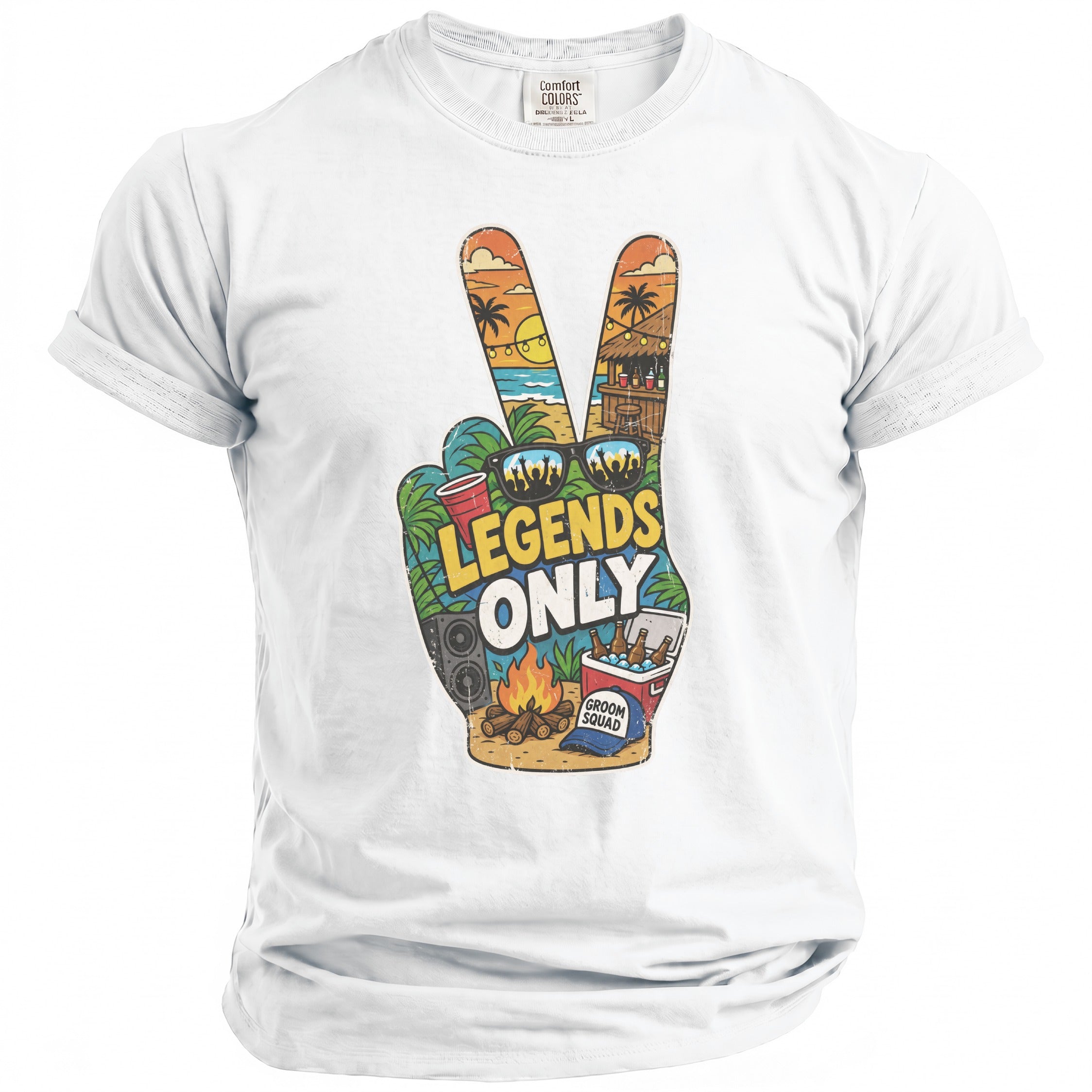 Legends Only Bachelor T-Shirt - Midnight Gents