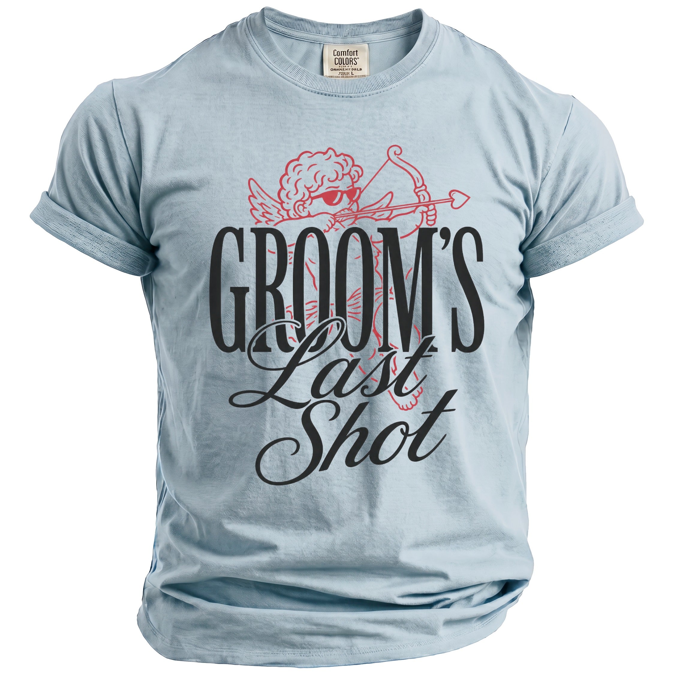 Groom's Last Shot T-Shirt - Midnight Gents