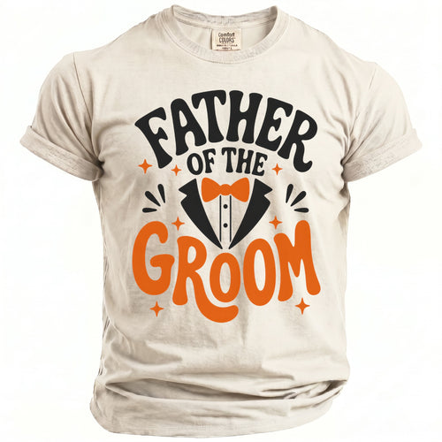 Celebration Groom's Dad T-Shirt - Midnight Gents