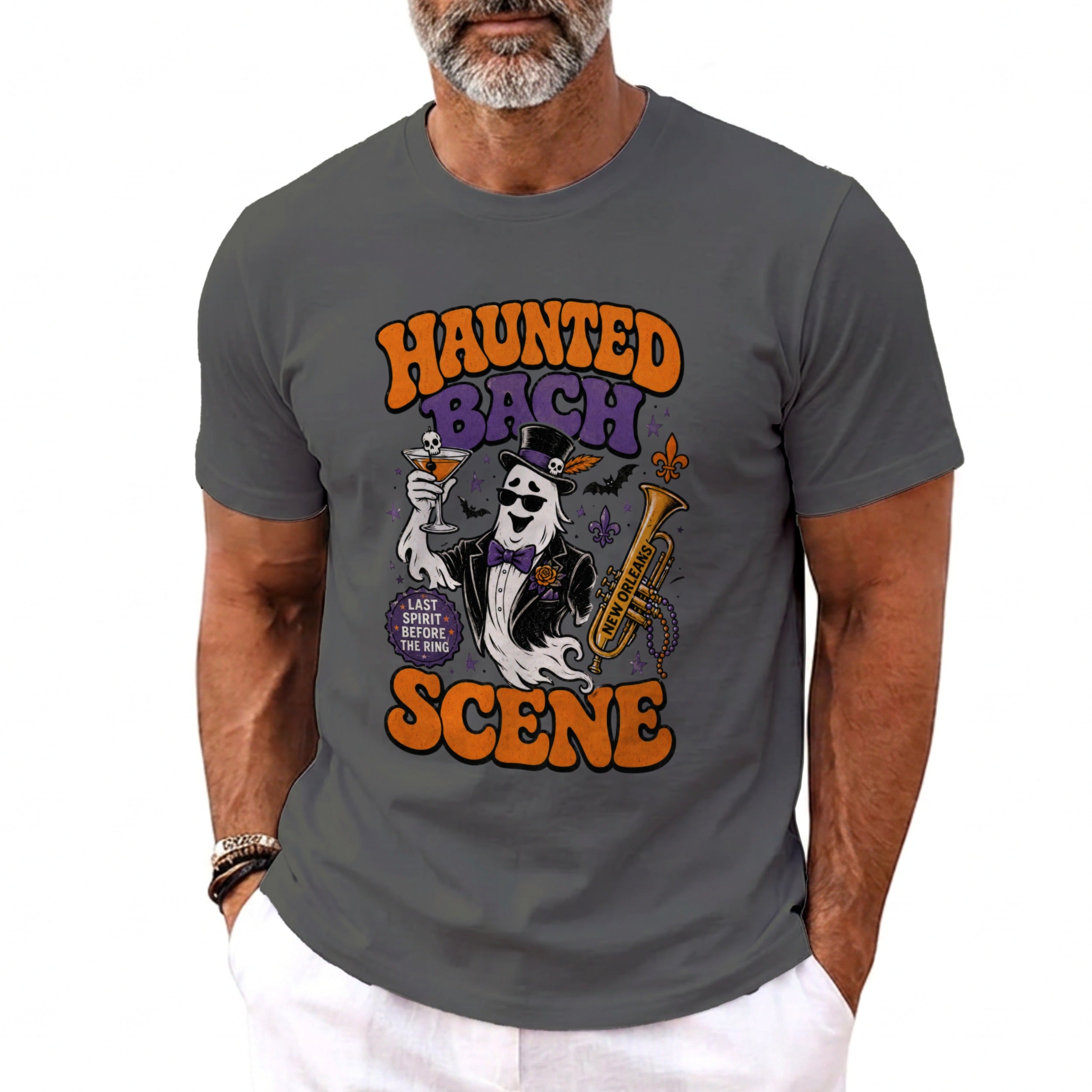 Haunted Party T-Shirt - Midnight Gents