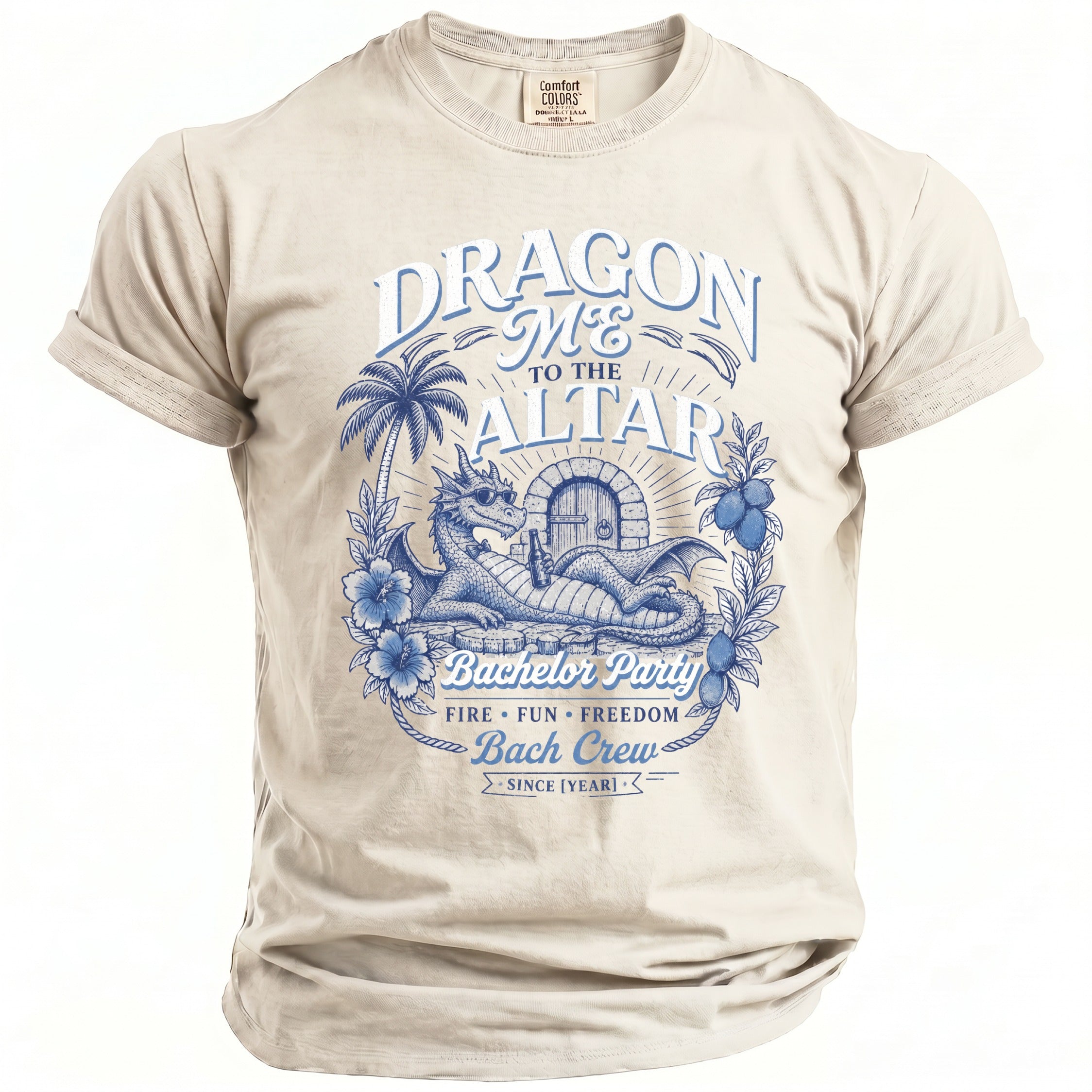 Groom's Last Roar T-Shirt - Midnight Gents