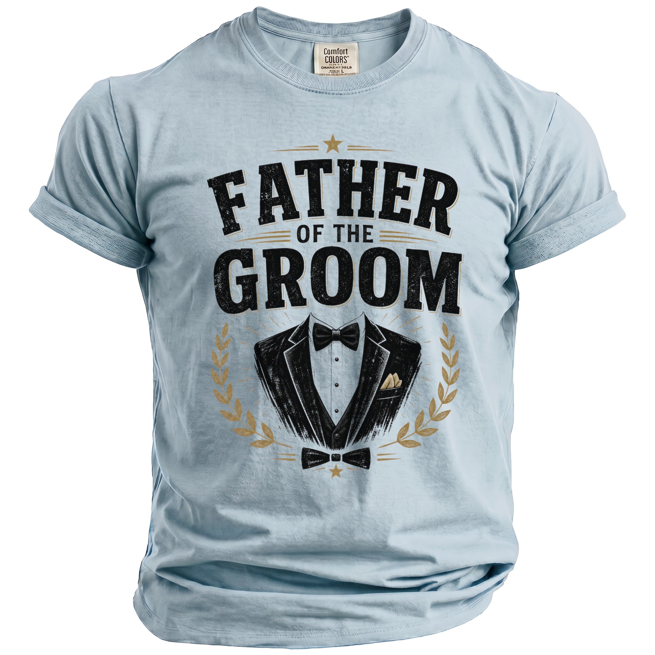 Father Groom Suit T-Shirt - Midnight Gents