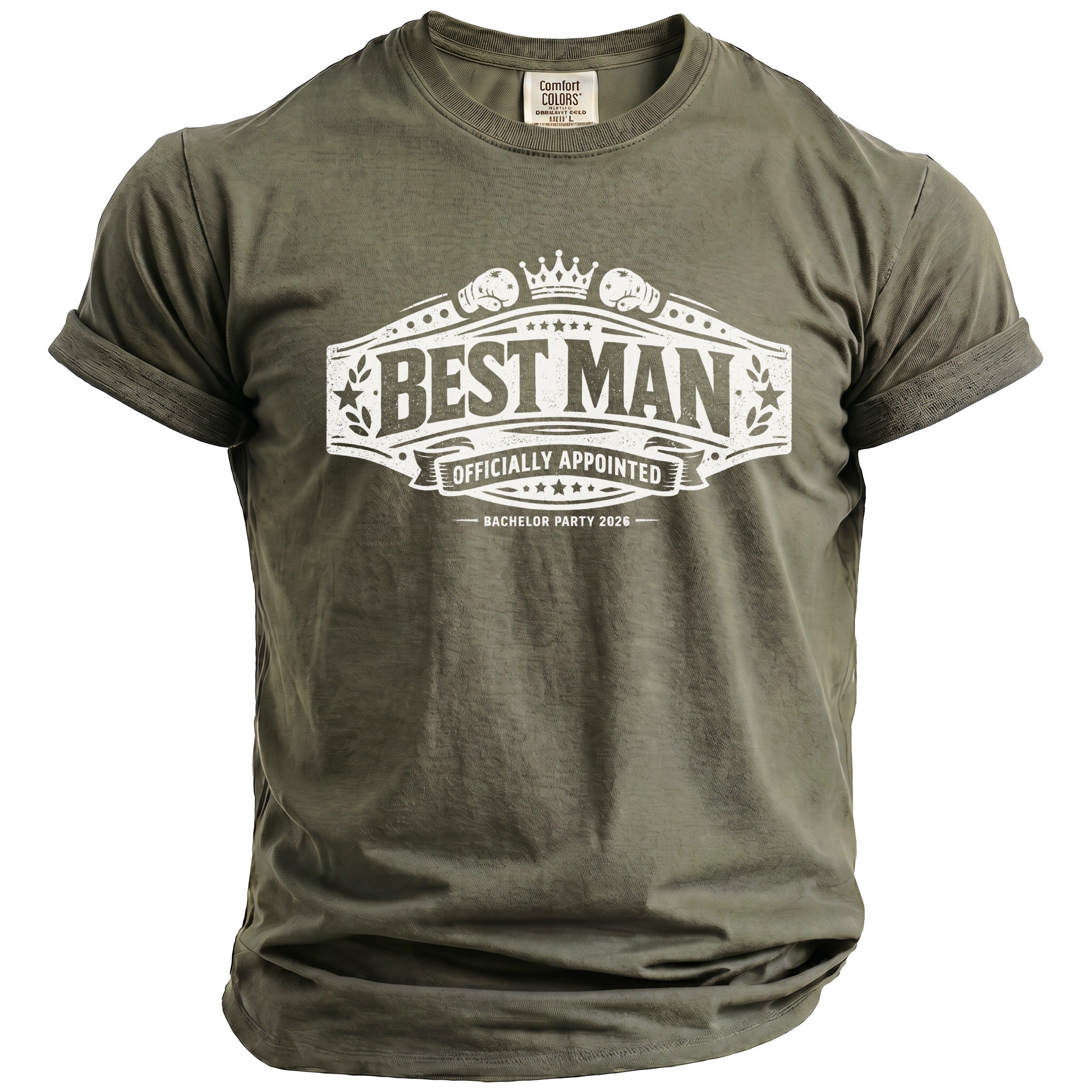 Best Man Bachelor T-Shirt - Midnight Gents
