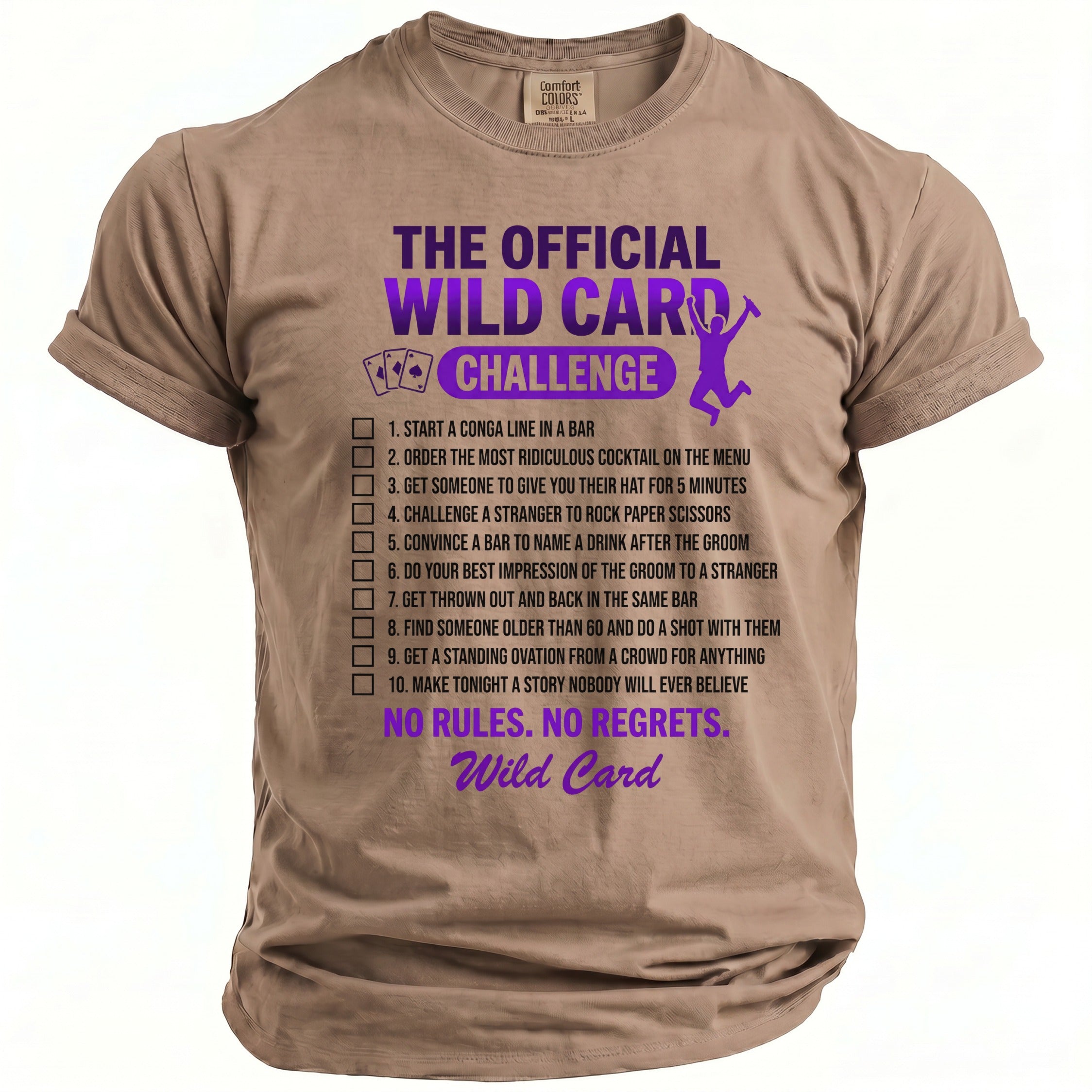Wild Card Challenge T-Shirt - Midnight Gents