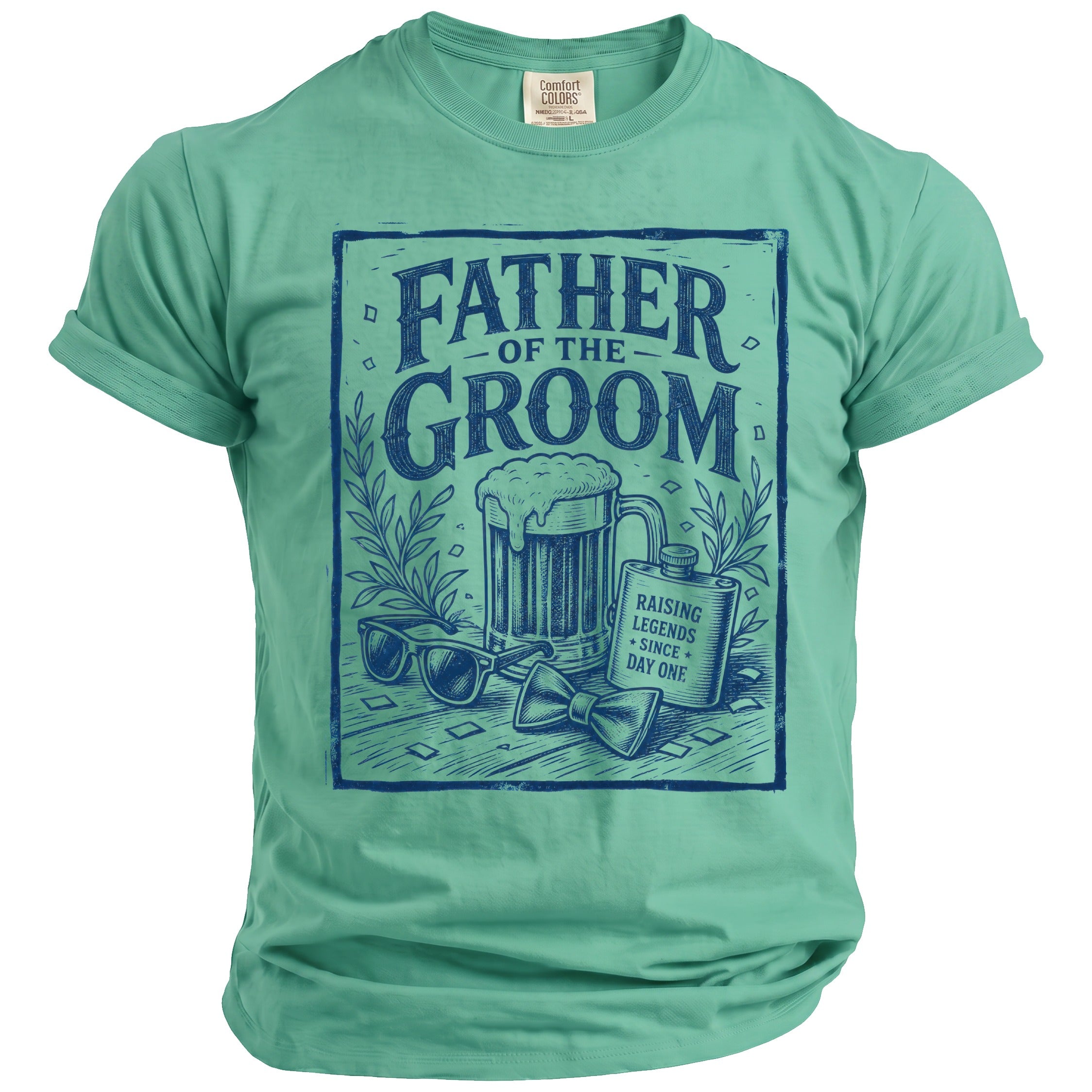 Father Groom Legends T-Shirt - Midnight Gents