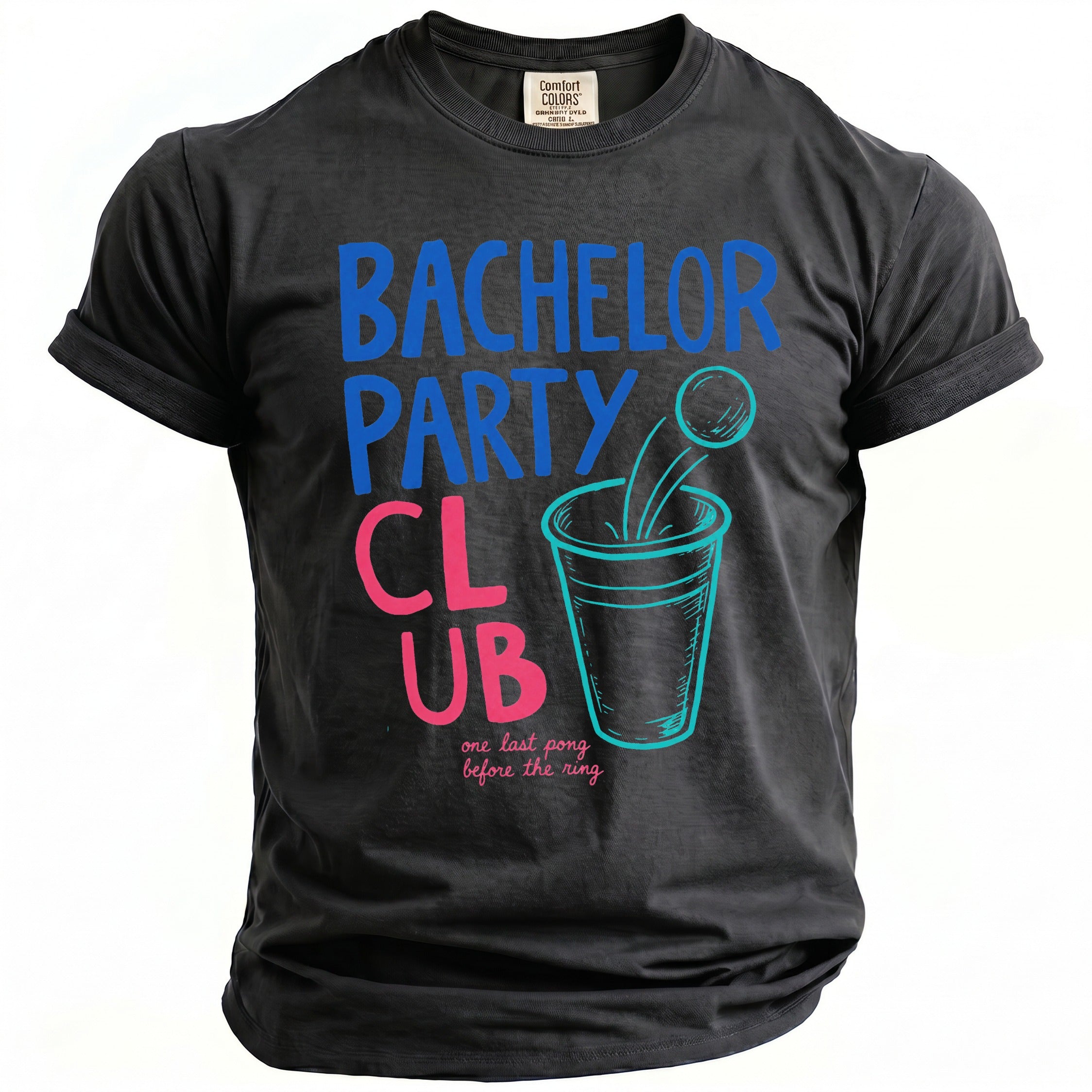 Bachelor Party Club T-Shirt - Midnight Gents