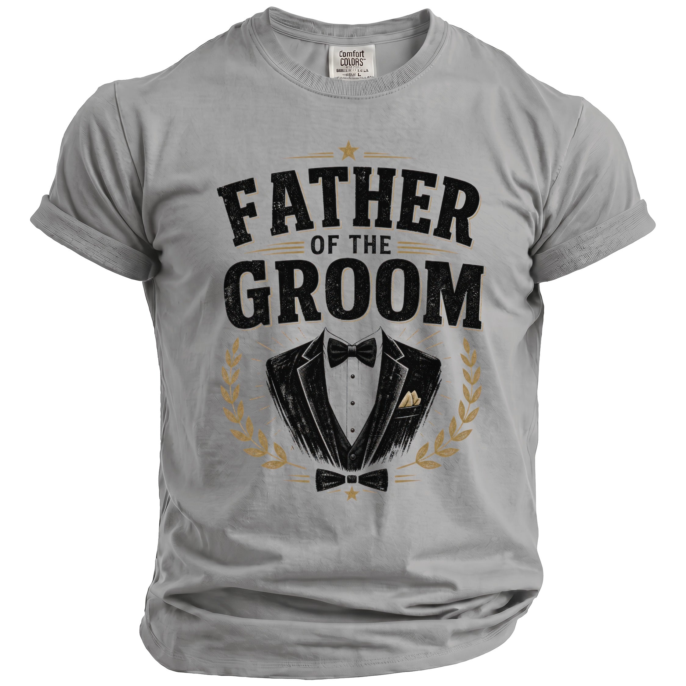Father Groom Suit T-Shirt - Midnight Gents