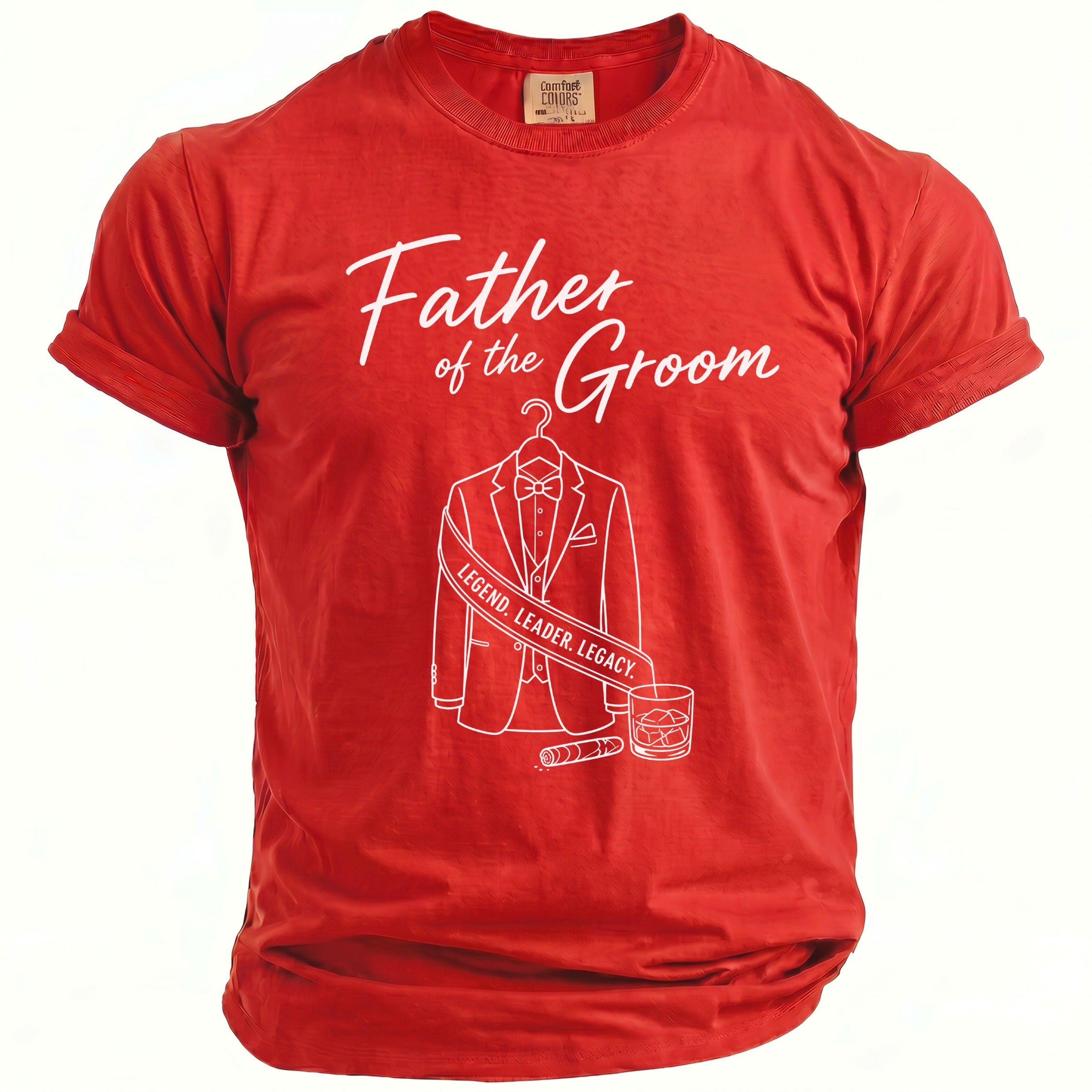 Father of Groom Legend T-Shirt - Midnight Gents