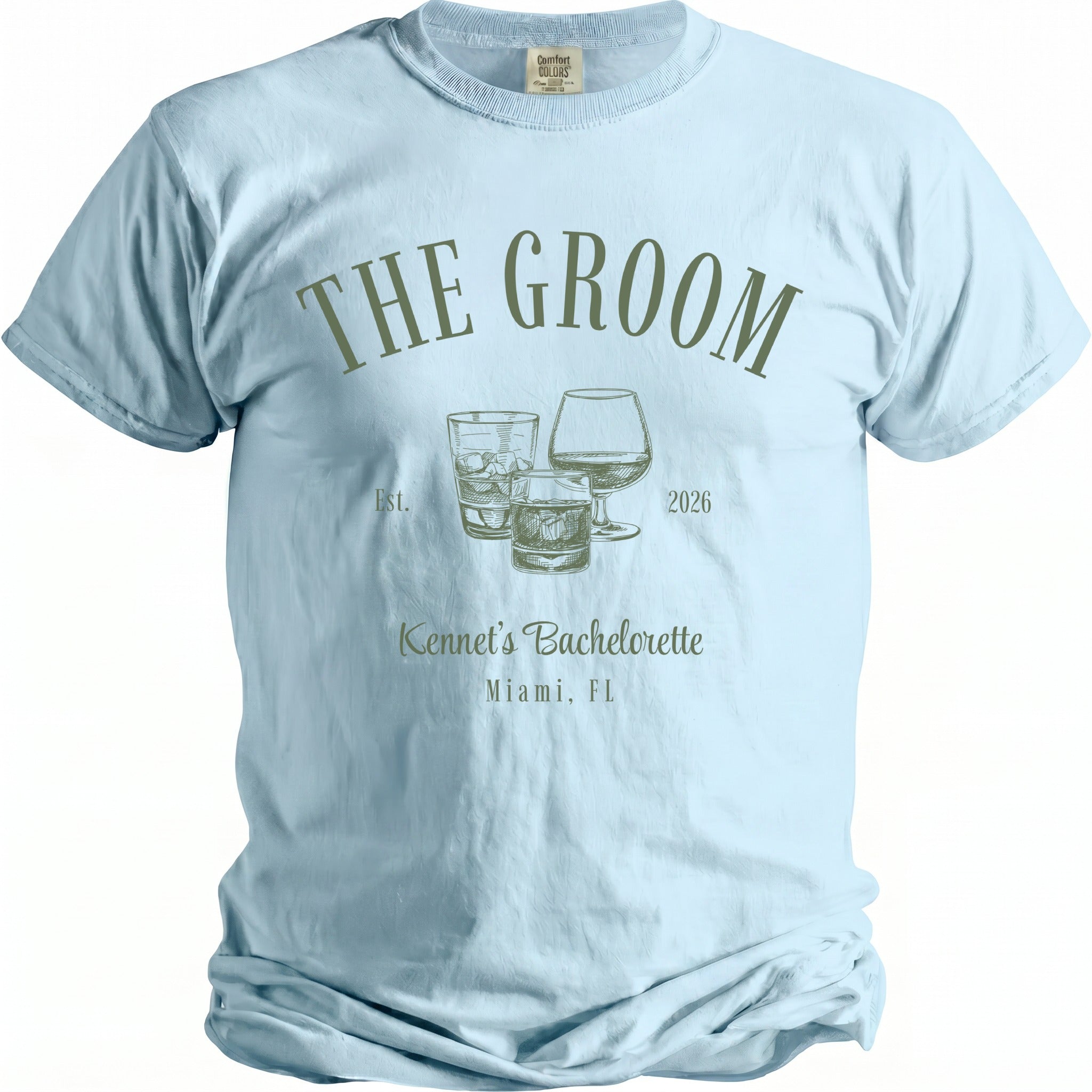 Groom & Guys Party T-Shirt - Midnight Gents