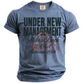 Under New Management T-Shirt - Midnight Gents