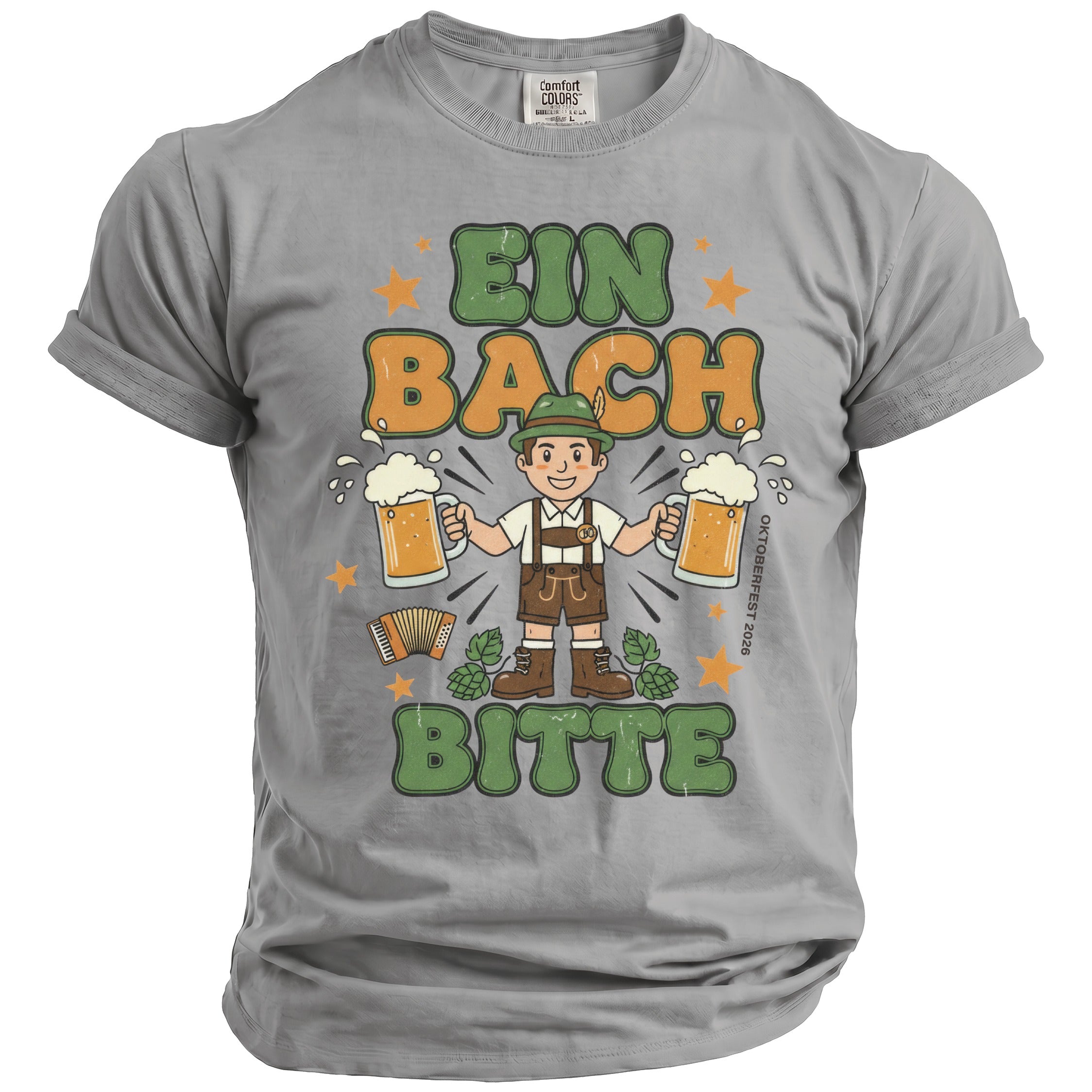 Retro Oktoberfest Beer T-Shirt - Midnight Gents