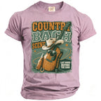 Country Bach Nashville 2026 Last Rodeo Before The Ring graphic on pink t-shirt.