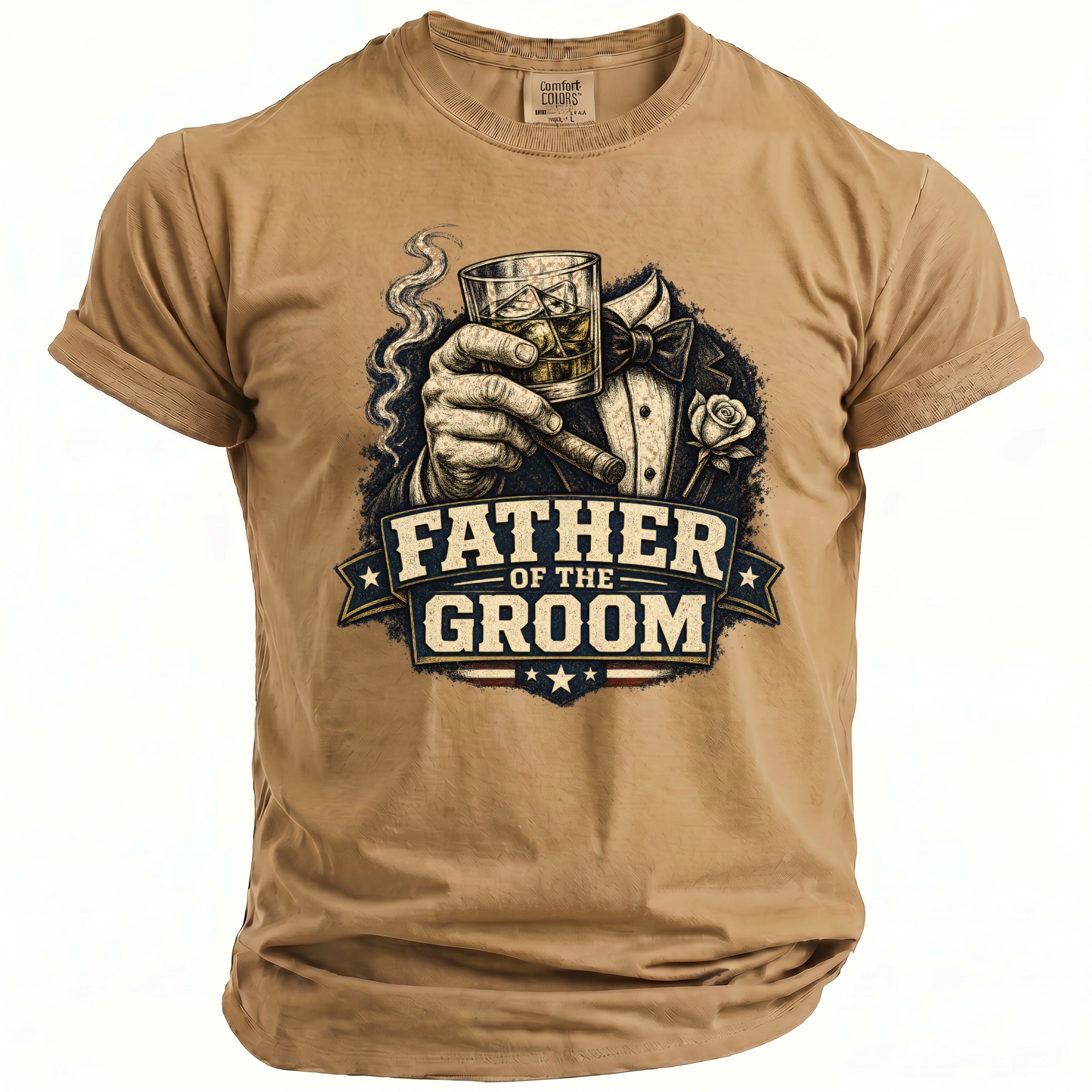 Groom's Father Party T-Shirt - Midnight Gents