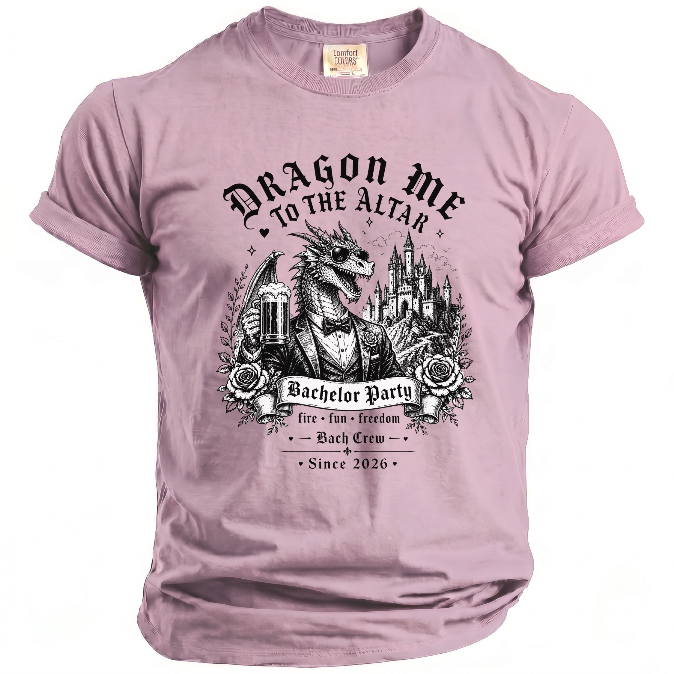 Altar Dragon Bachelor Tee - Midnight Gents