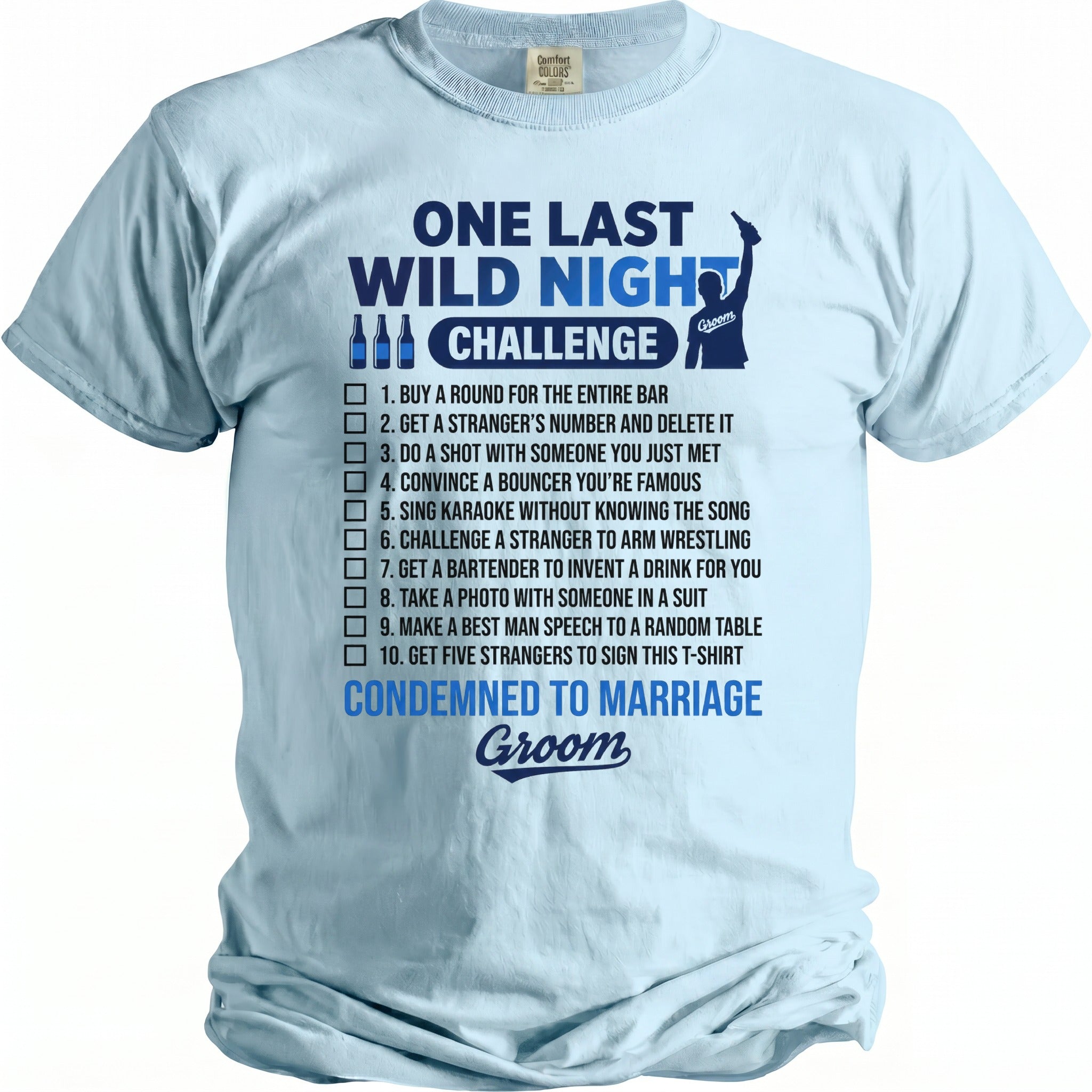 Last Wild Night Challenge Tee - Midnight Gents