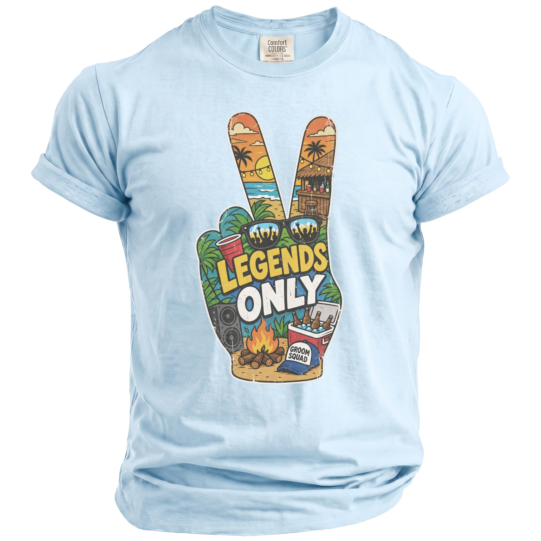 Legends Only Bachelor T-Shirt - Midnight Gents