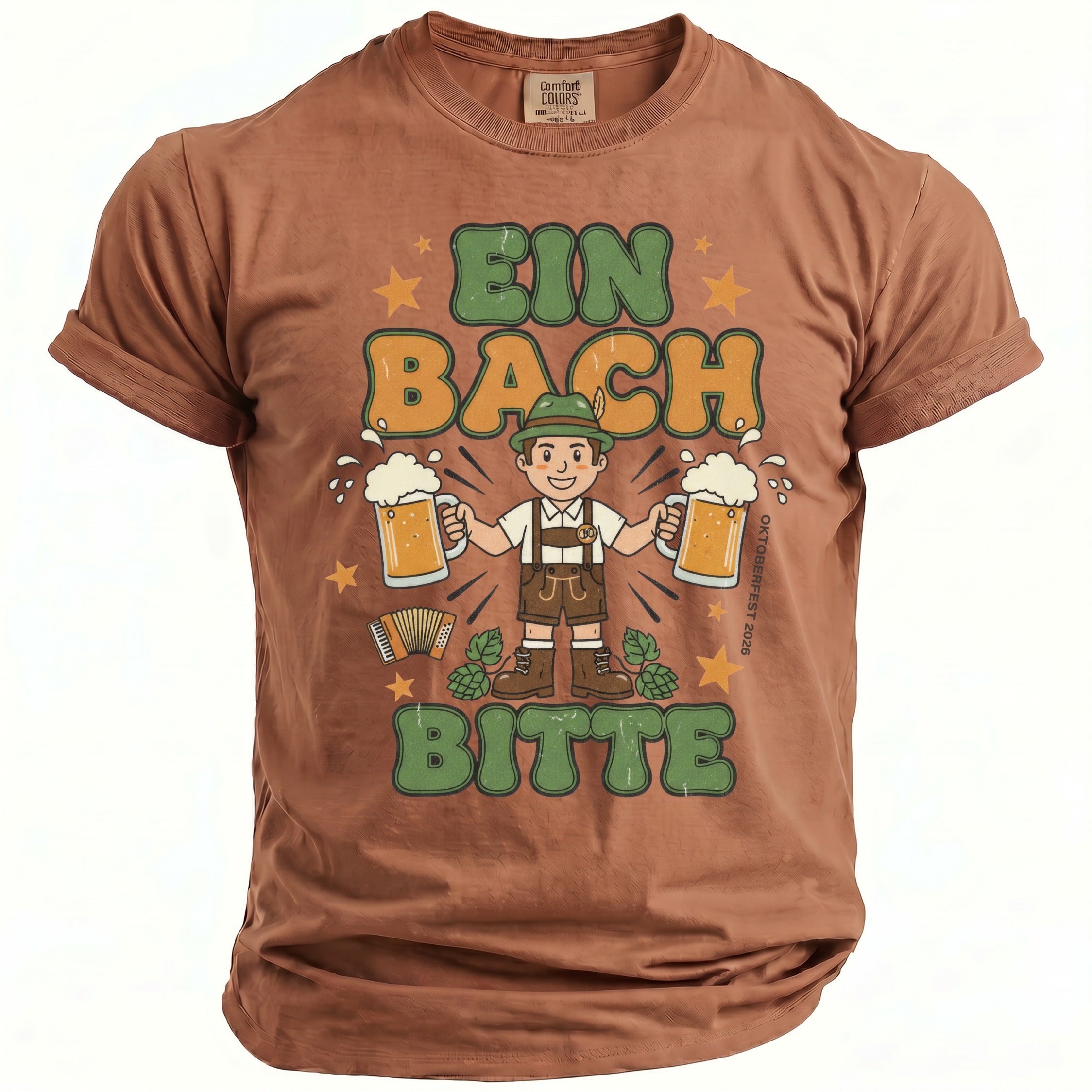 Retro Oktoberfest Beer T-Shirt - Midnight Gents