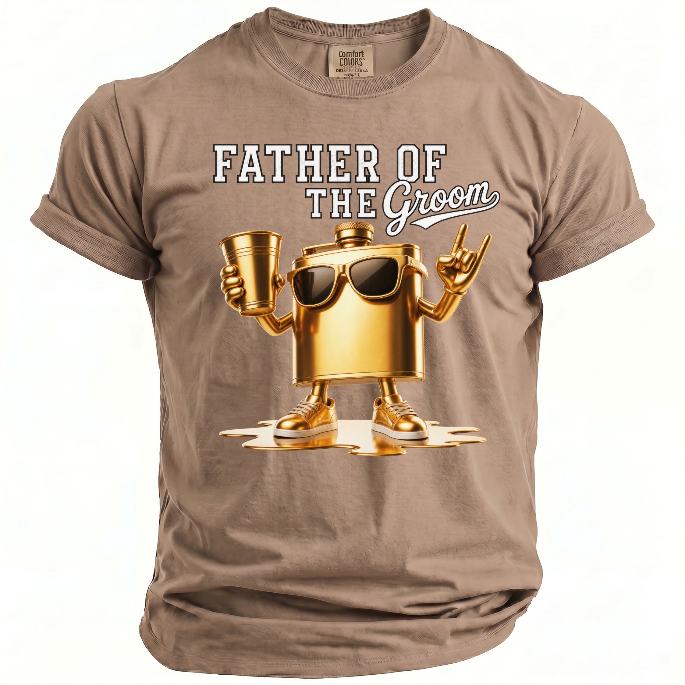 Groom's Father Party T-Shirt - Midnight Gents