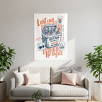 Poster with "Last Call" and "Best Man in Charge of Bad Decisions" text.