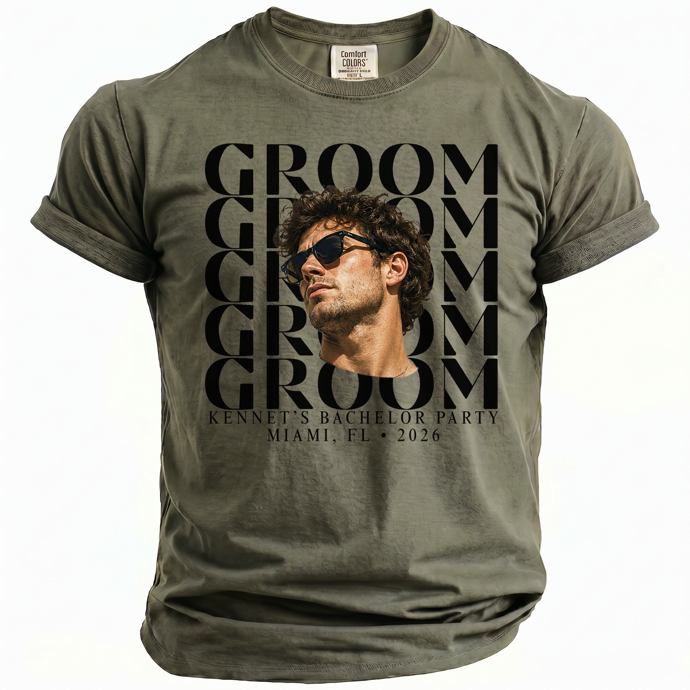 Groom Bachelor Party T-Shirt - Midnight Gents