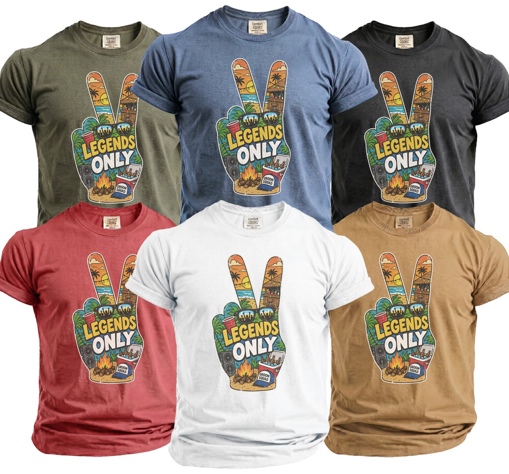 Legends Only Bachelor T-Shirt - Midnight Gents