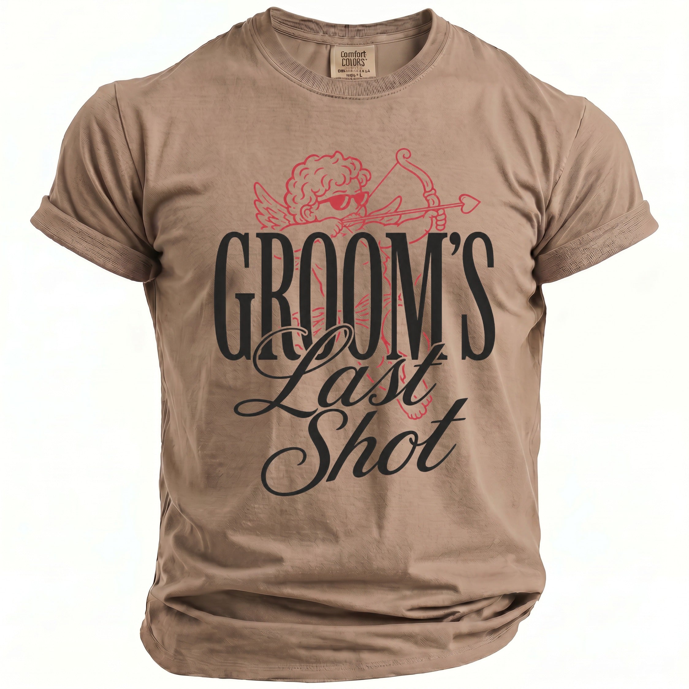Groom's Last Shot T-Shirt - Midnight Gents