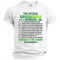 Groomsman Challenge T-Shirt - Midnight Gents