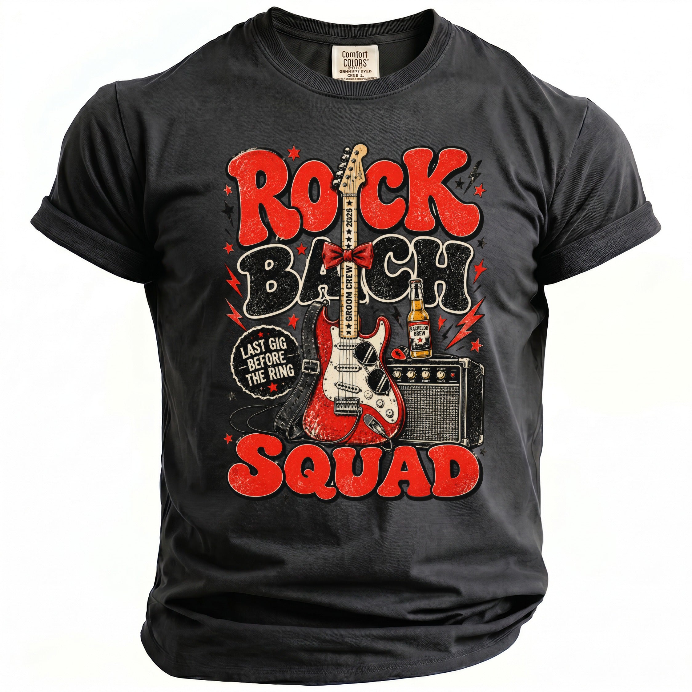Rock Bach Squad Tee - Midnight Gents
