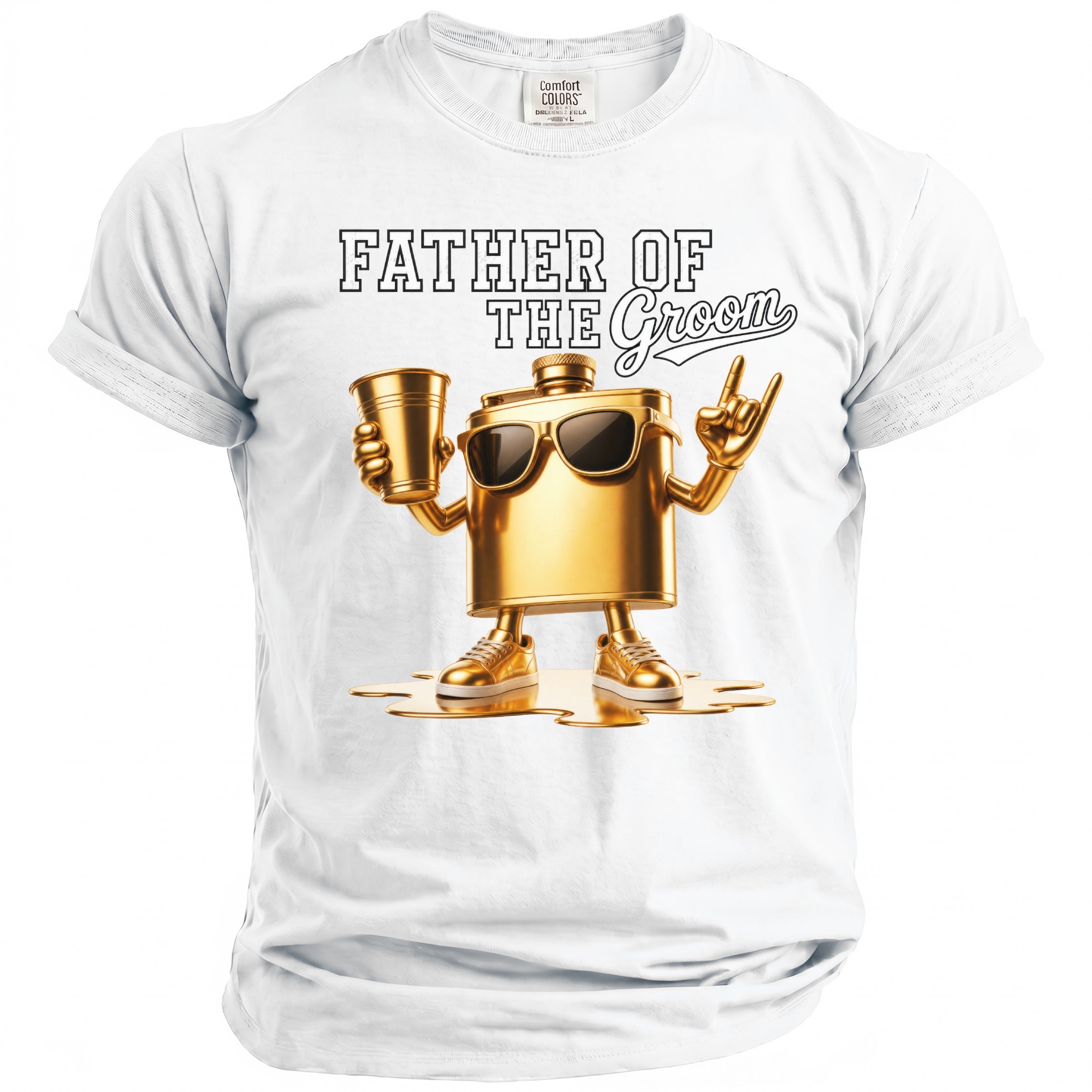 Groom's Father Party T-Shirt - Midnight Gents