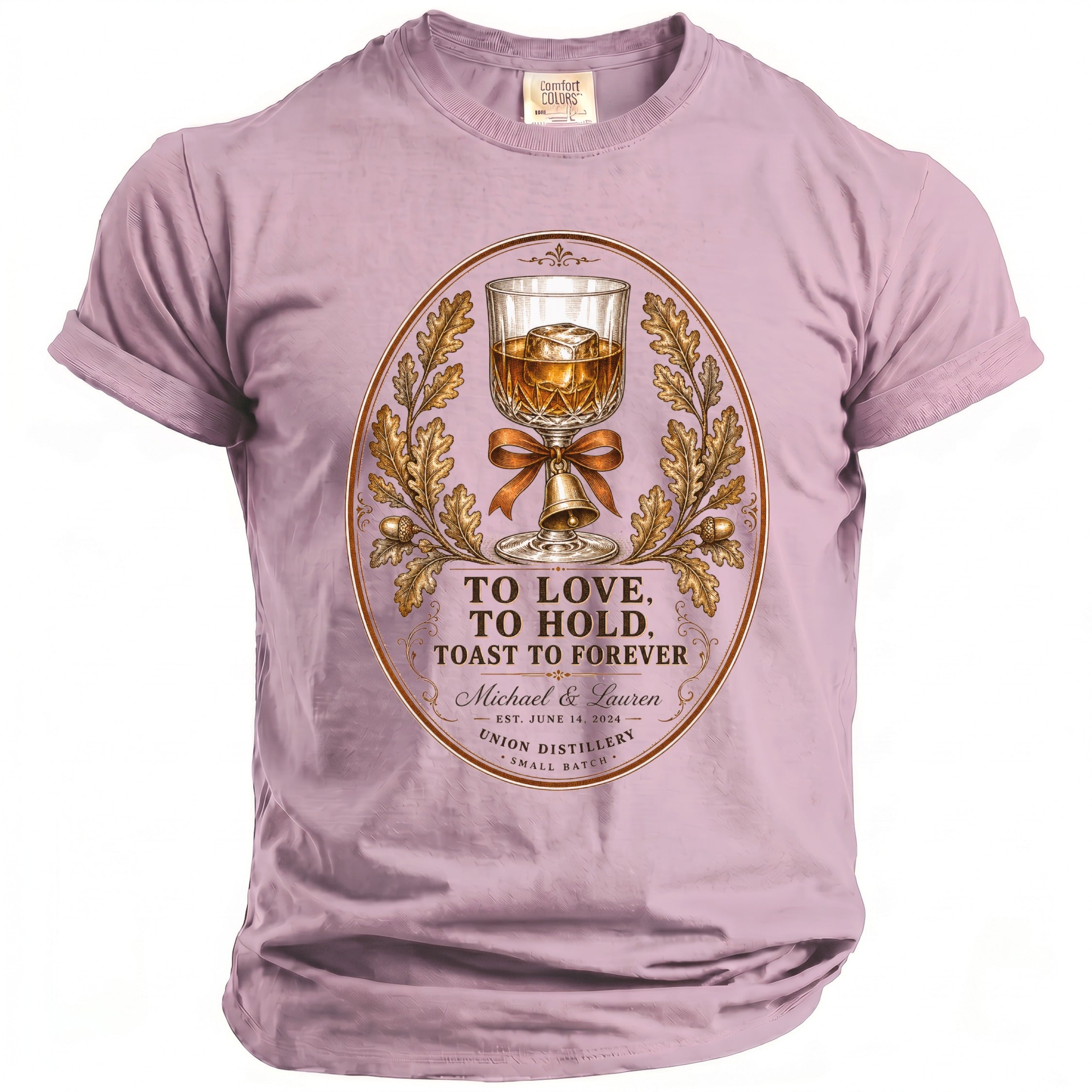 Forever Toast Whiskey T-Shirt - Midnight Gents
